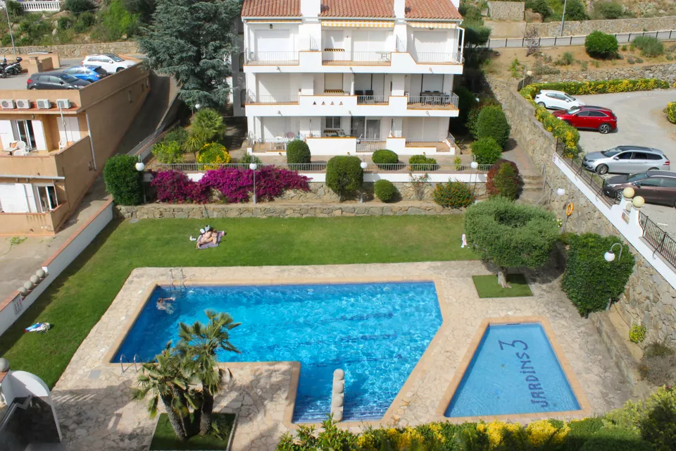 Apartment  mit  Gemeinschaftspool und Parking, Roses, Costa Brava