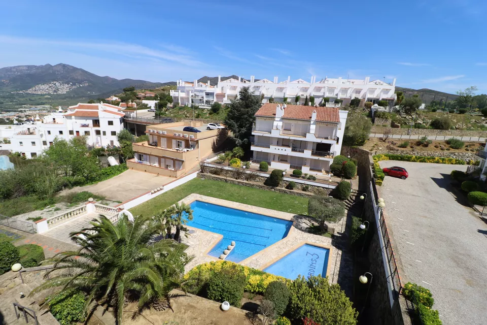 Apartment  mit  Gemeinschaftspool und Parking, Roses, Costa Brava