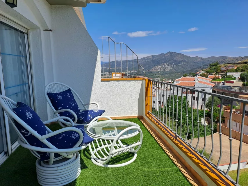 Apartment  mit  Gemeinschaftspool und Parking, Roses, Costa Brava