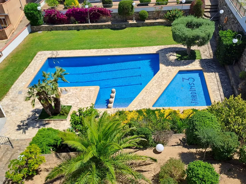 Apartament amb  parking i piscina comunitaria, Roses, Costa Brava