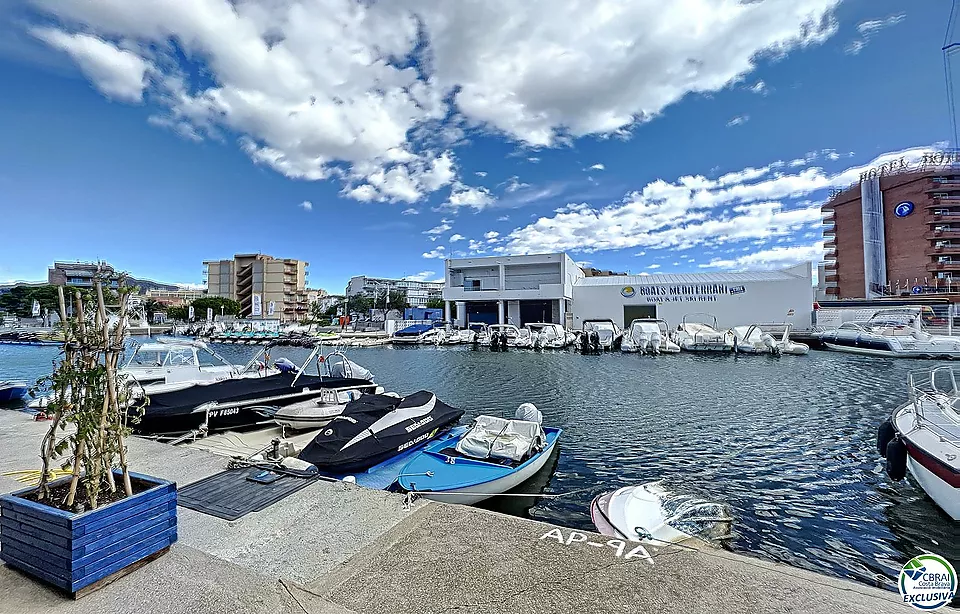 IMPRESIONANT VISTA AL CANAL - APARTAMENT DE 3 HABITACIONS A ROSAS SANTA MARGARITA