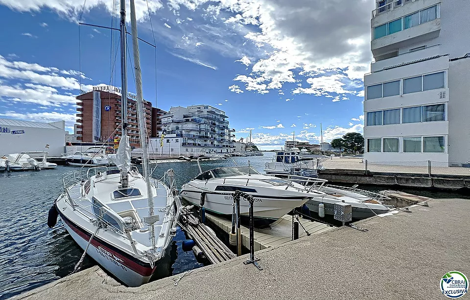 IMPRESIONANT VISTA AL CANAL - APARTAMENT DE 3 HABITACIONS A ROSAS SANTA MARGARITA