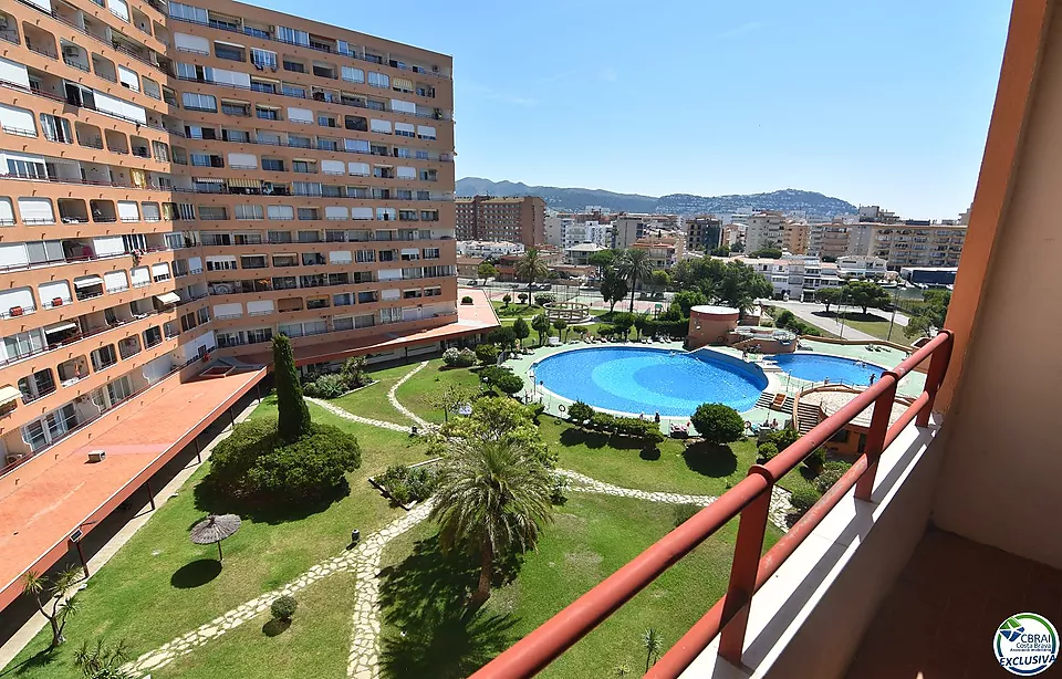 Studio à vendre à Roses, Santa Margarita avec piscines, jardins et parking communautaire.