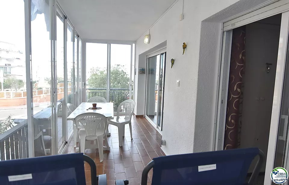 Apartment in Santa Margarita (Roses), 250 Meter vom Strand entfernt.