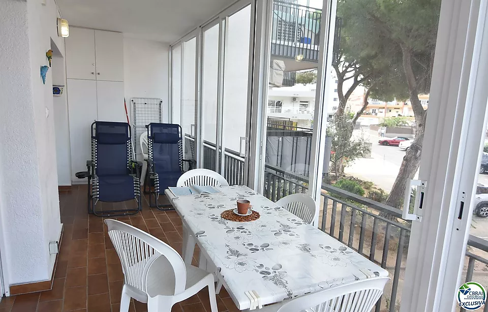 Apartment in Santa Margarita (Roses), 250 Meter vom Strand entfernt.