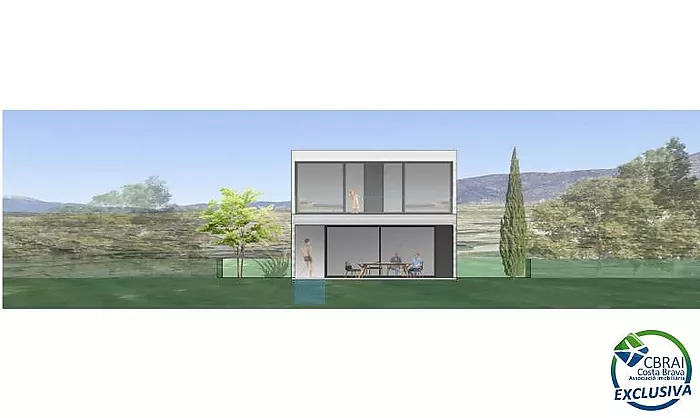 Projet : Terrain et maison moderne de 3 chambres