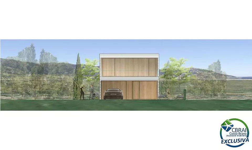 Projet : Terrain et maison moderne de 3 chambres