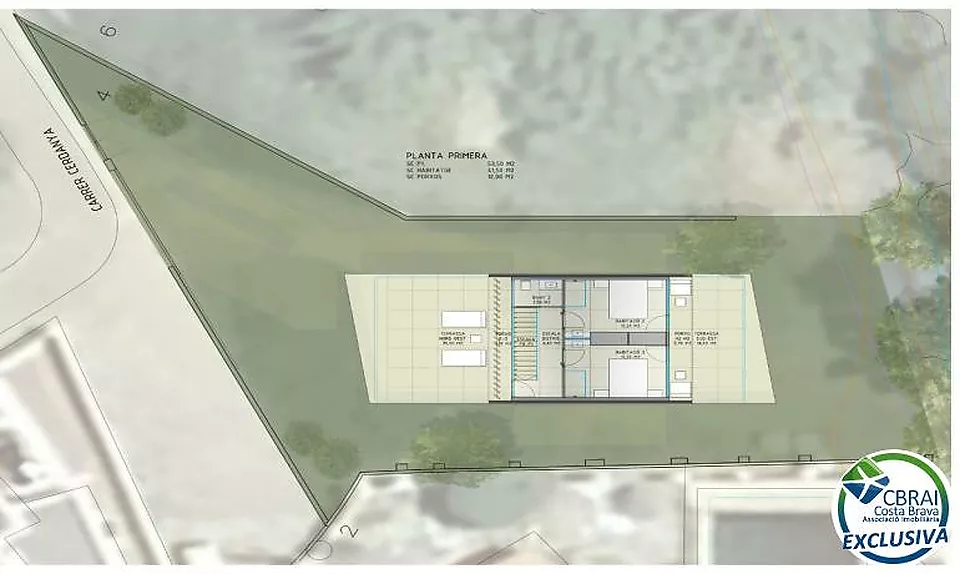 Projet : Terrain et maison moderne de 3 chambres